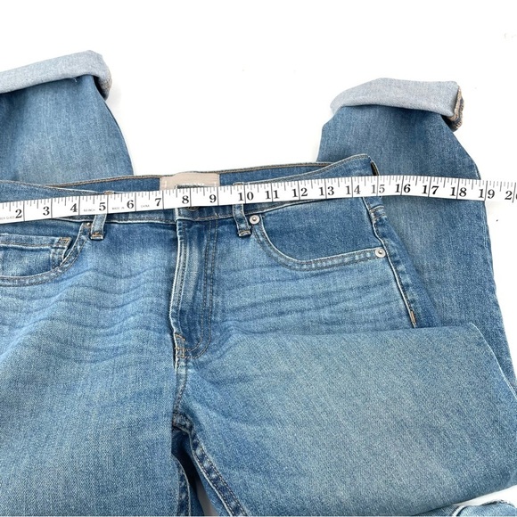 EVERLANE Ankle Medium Wash Straight Leg High Waist Jeans - Picture 9 of 11